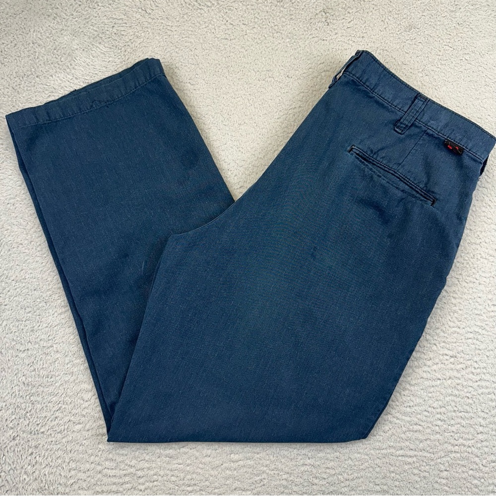 Workrite Pants Mens 36 Blue FR Flame Resistant HRC2 Work Wear Mechanic Straight